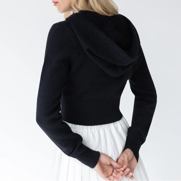 Knit Zip-Up Hoodie - Picture 2 of 6